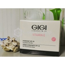 GiGi Vitamin E Hydratant SPF-20 For Normal To Dry Skin/ Увлажняющий крем для нормальной и сухой кожи SPF-20,  50мл